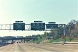 Free download Interstate 44 West at Exit 278, Big Bend Rd exit (1989)  free photo or picture to be edited with GIMP online image editor
