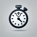 Interview Timer  screen for extension Chrome web store in OffiDocs Chromium