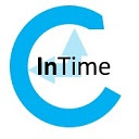 InTime: New Tab Page  screen for extension Chrome web store in OffiDocs Chromium
