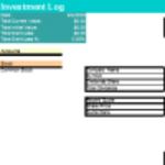 Kostenloser Download der Investment Log v1.0 Microsoft Word-, Excel- oder Powerpoint-Vorlage zur kostenlosen Bearbeitung mit LibreOffice online oder OpenOffice Desktop online