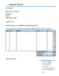 Libreng download Invoice 4 Microsoft Word, Excel o Powerpoint template na libreng i-edit gamit ang LibreOffice online o OpenOffice Desktop online