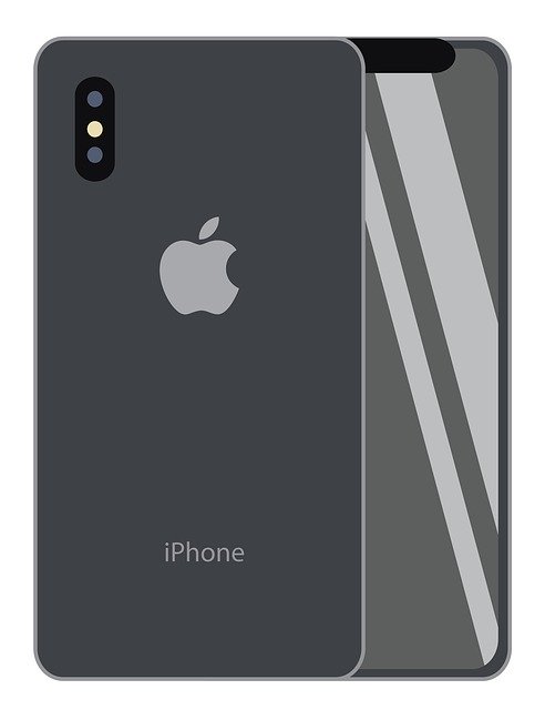 Free download Iphone X Vector Image Smart -  free illustration to be edited with GIMP free online image editor