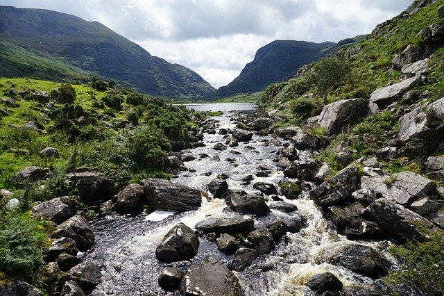 Unduh gratis Pemandangan Pegunungan Irlandia - foto atau gambar gratis untuk diedit dengan editor gambar online GIMP