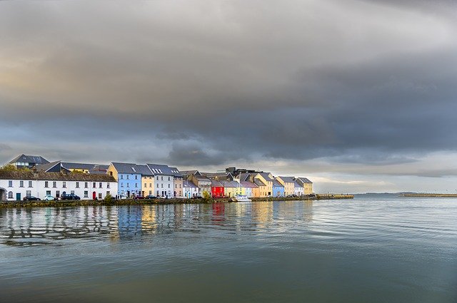 Download gratuito Ireland Sunset Colorful: foto o immagine gratuita da modificare con l'editor di immagini online GIMP