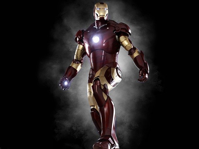 Muat turun percuma Iron Man Superhero Edit - foto atau gambar percuma untuk diedit dengan editor imej dalam talian GIMP