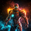 Iron Man Superhero Live Wallpaper  screen for extension Chrome web store in OffiDocs Chromium