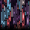 Irregular Lines Dynamic Flow  screen for extension Chrome web store in OffiDocs Chromium