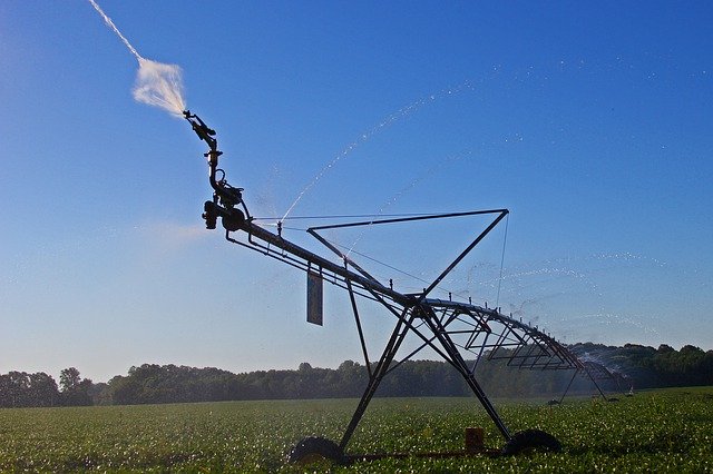 Free download Irrigation Farm Agriculture -  free photo or picture to be edited with GIMP online image editor