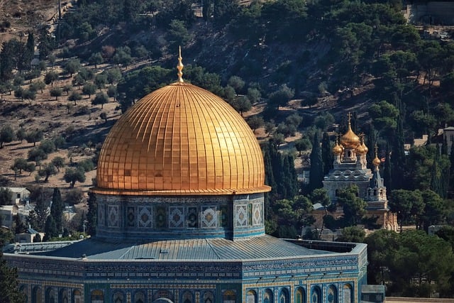 Free download islam dome of the rock construction free picture to be edited with GIMP free online image editor