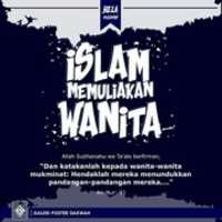 Free download Islam Memuliakan Wanita free photo or picture to be edited with GIMP online image editor