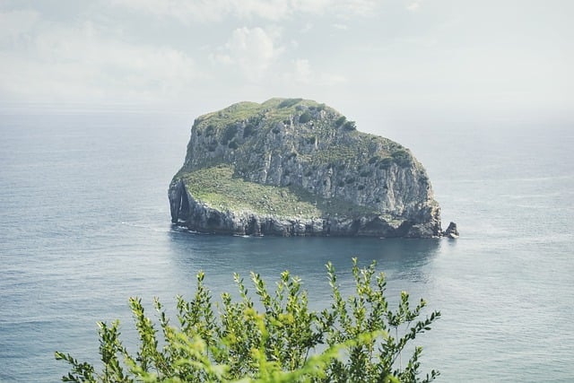 Free download island islet landscape rocks sea free picture to be edited with GIMP free online image editor