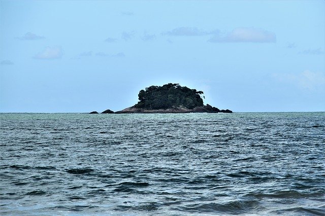 Free download Island Mar Ocean -  free photo or picture to be edited with GIMP online image editor