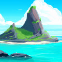 Island Paradise  screen for extension Chrome web store in OffiDocs Chromium