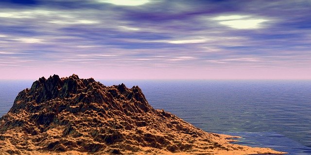 Free download Island Sea Coast -  free illustration to be edited with GIMP free online image editor