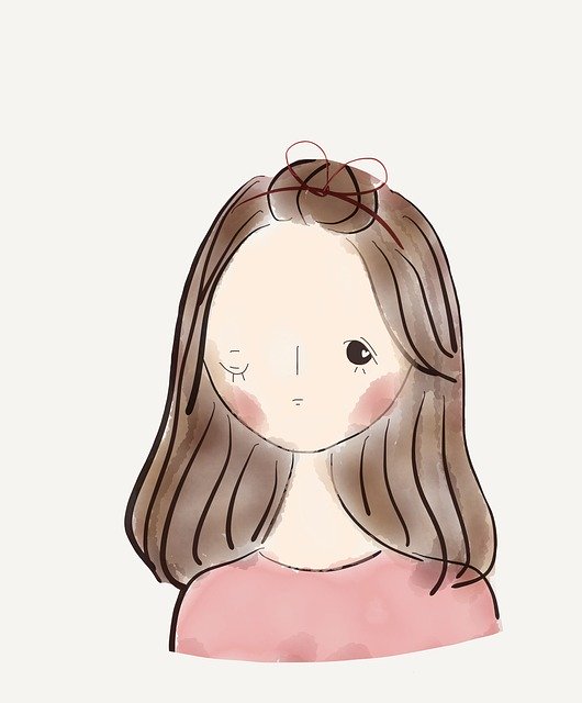 Free download Isolated Girl Funny -  free illustration to be edited with GIMP free online image editor