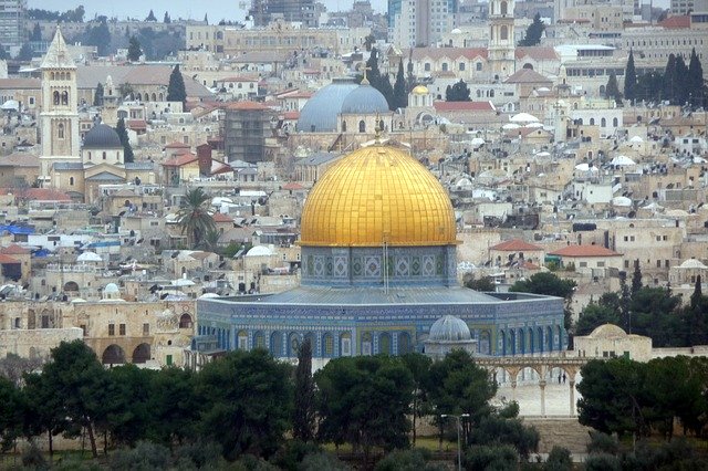 Free download Israel Jerusalem Dome Of The Rock -  free photo or picture to be edited with GIMP online image editor