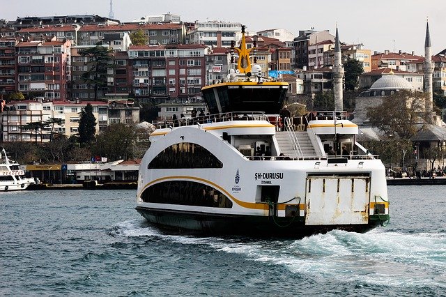 免费下载伊斯坦布尔博斯普鲁斯海峡 - 使用 GIMP 在线图像编辑器编辑的免费照片或图片