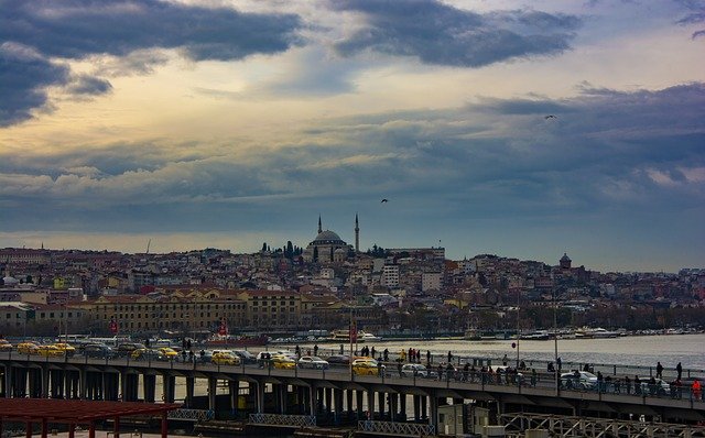 Free download Istanbul Bridge Turkey -  free photo or picture to be edited with GIMP online image editor