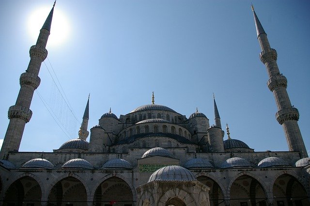 免费下载伊斯坦布尔土耳其蓝色清真寺 - 使用 GIMP 在线图像编辑器编辑的免费照片或图片