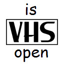 Is VHS Open  screen for extension Chrome web store in OffiDocs Chromium