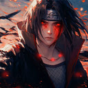 Itachi Uchiha: Mystery and Power in a Live Theme  screen for extension Chrome web store in OffiDocs Chromium