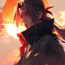 Itachi Uchiha Sunset Live Wallpaper  screen for extension Chrome web store in OffiDocs Chromium