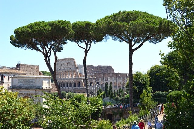 Free download Italy Rome Amphitheatre -  free photo or picture to be edited with GIMP online image editor