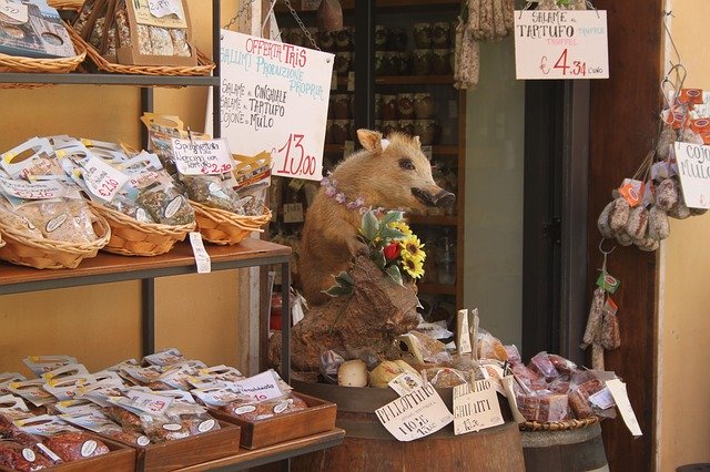 Free download Italy Umbria Food Souvenirs -  free photo or picture to be edited with GIMP online image editor