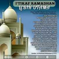 Free download Itikaf Ramadhan Lebih Utama free photo or picture to be edited with GIMP online image editor