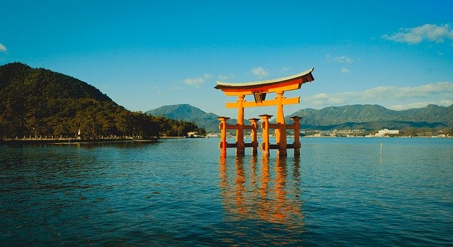 Free download Itsukushima Shrine Miyajima -  free photo or picture to be edited with GIMP online image editor