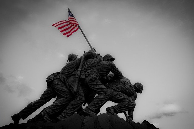 Free download iwo jima military flag monument free picture to be edited with GIMP free online image editor