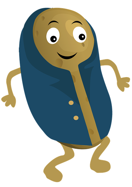Free download Jacket-Potato Cartoon -  free illustration to be edited with GIMP free online image editor