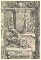 Free download Jael Killing Sisera,  ornamental frame free photo or picture to be edited with GIMP online image editor