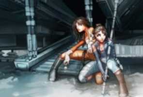 Free download Jaina Solo and Rey Palpatine Fanart free photo or picture to be edited with GIMP online image editor