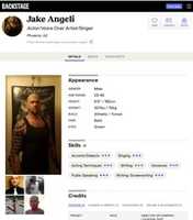 Free download Jake Angelini Backstage Profile free photo or picture to be edited with GIMP online image editor