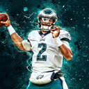 Jalen Hurts Wallpaper  screen for extension Chrome web store in OffiDocs Chromium