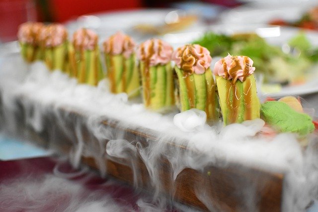 Ücretsiz indir Japan Food Rolls - GIMP çevrimiçi resim düzenleyici ile düzenlenecek ücretsiz ücretsiz fotoğraf veya resim