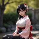 Japan Girl in the Garden  screen for extension Chrome web store in OffiDocs Chromium