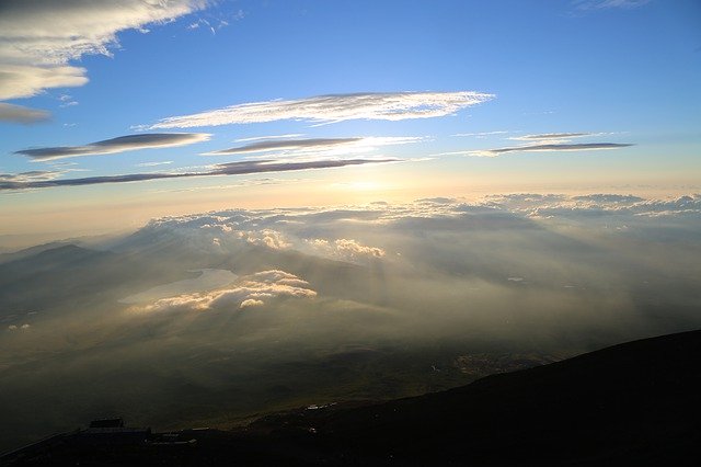 Free download Japan Sea Of Clouds Mountain Mt -  free photo or picture to be edited with GIMP online image editor