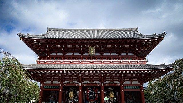 Téléchargement gratuit Japon Temple Tokyo - photo ou image gratuite à modifier avec l'éditeur d'images en ligne GIMP