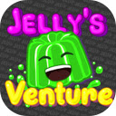 Jelly Venture Game Bounce Through a Colorful Adventure!  screen for extension Chrome web store in OffiDocs Chromium