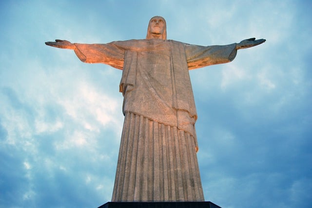 Free download jesus humped brazil christ tourism free picture to be edited with GIMP free online image editor