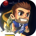Jetpack Joyride Adventure  Running Game  screen for extension Chrome web store in OffiDocs Chromium