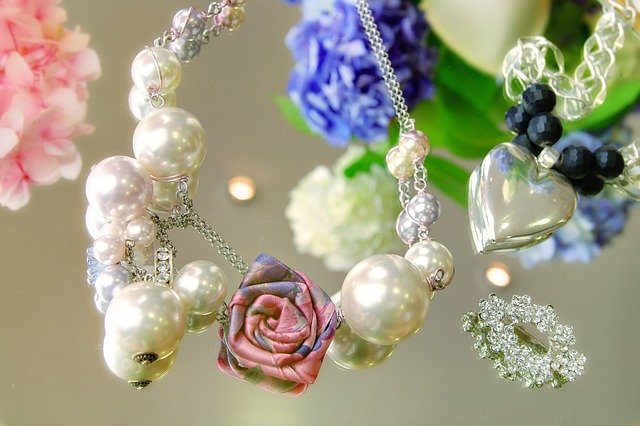 Free download Jewellery Silver Pearl -  free photo or picture to be edited with GIMP online image editor