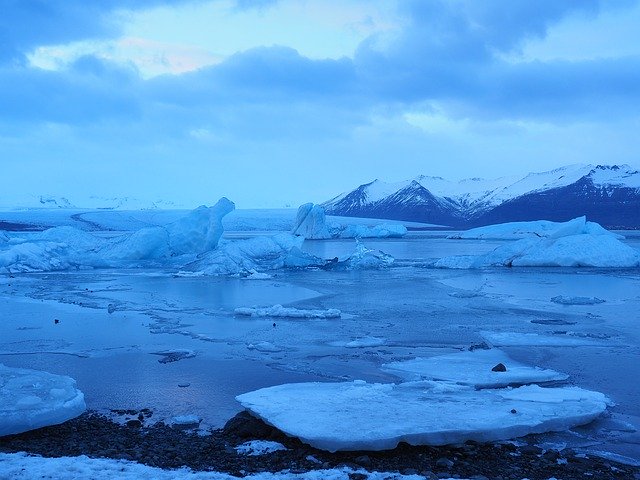 Gratis download Jökulsárlón Glacial Lake Glacier - gratis foto of afbeelding om te bewerken met GIMP online afbeeldingseditor