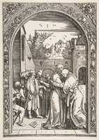Free download Joachim and St. Anne at the Gate free photo or picture to be edited with GIMP online image editor