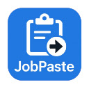 Job Paste  screen for extension Chrome web store in OffiDocs Chromium