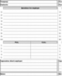 Free download Job seeker form - 4 on A4 DOC, XLS or PPT template free to be edited with LibreOffice online or OpenOffice Desktop online
