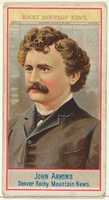 Free download John Arkins, Denver Rocky Mountain News, from the American Editors series (N1) for Allen & Ginter Cigarettes Brands free photo or picture to be edited with GIMP online image editor