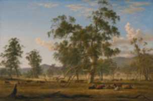 Free download John Glover, Patterdale Landscape With Cattle free photo or picture to be edited with GIMP online image editor